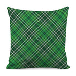 Irish Plaid Pattern Print Pillow Cover