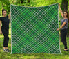 Irish Plaid Pattern Print Quilt