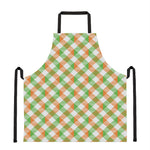Irish Plaid Saint Patrick's Day Print Apron