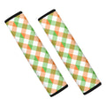 Irish Plaid Saint Patrick's Day Print Car Seat Belt Covers
