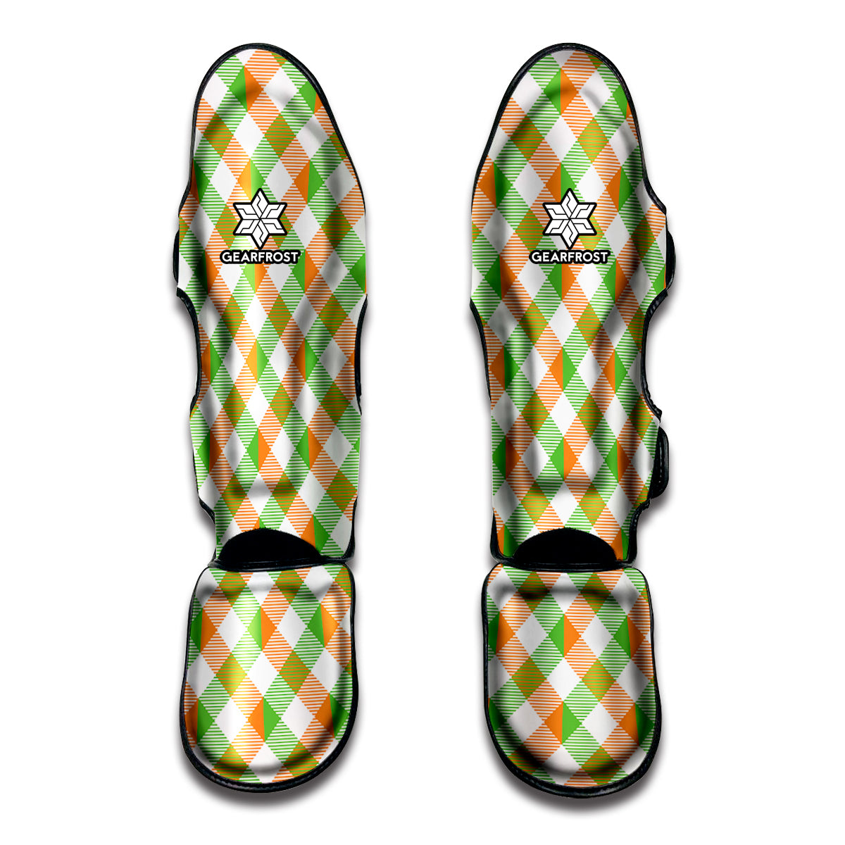 Irish Plaid Saint Patrick's Day Print Muay Thai Shin Guard