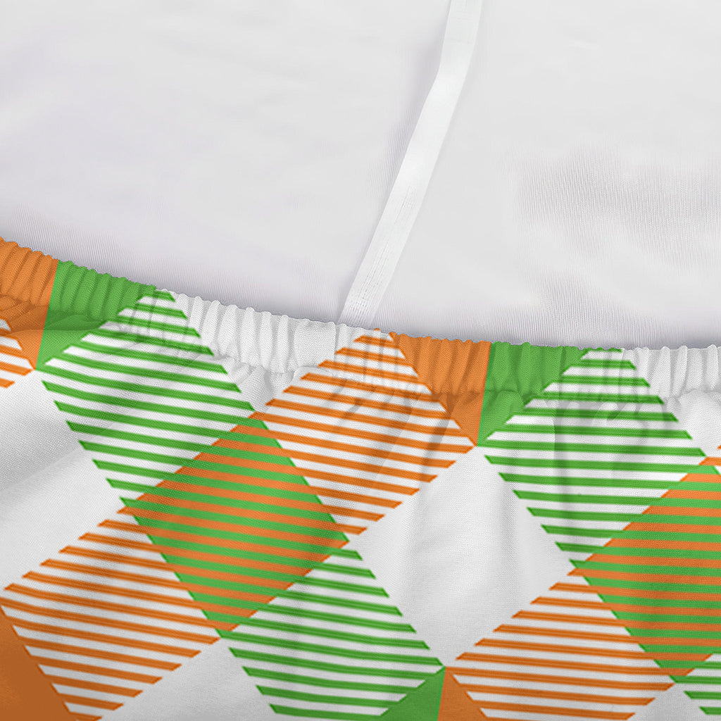 Irish Plaid Saint Patrick's Day Print Sofa Cover