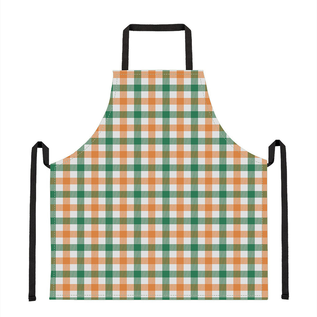 Irish Plaid St. Patrick's Day Print Apron