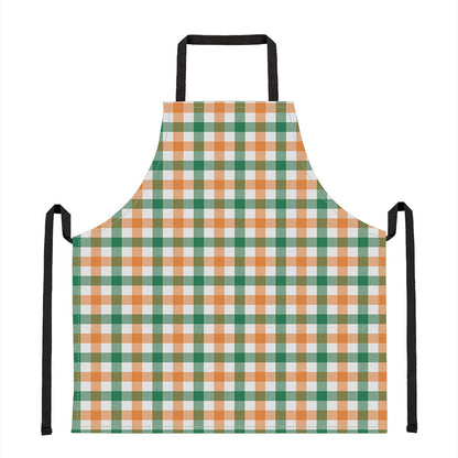 Irish Plaid St. Patrick's Day Print Apron