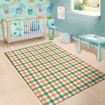 Irish Plaid St. Patrick's Day Print Area Rug