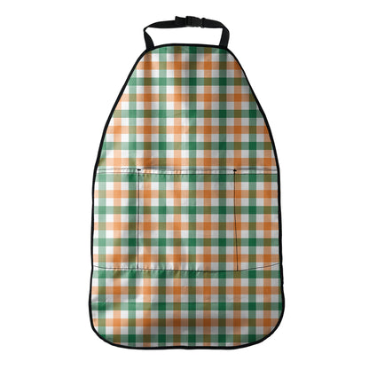 Irish Plaid St. Patrick's Day Print Car Seat Organizers