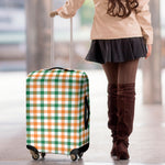 Irish Plaid St. Patrick's Day Print Luggage Cover