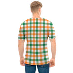 Irish Plaid St. Patrick's Day Print Men's T-Shirt