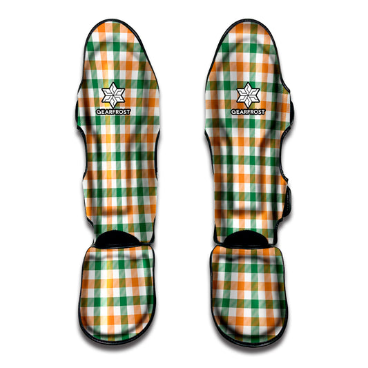 Irish Plaid St. Patrick's Day Print Muay Thai Shin Guard