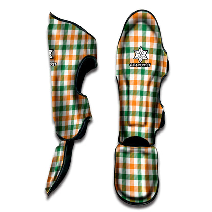Irish Plaid St. Patrick's Day Print Muay Thai Shin Guard