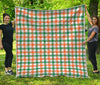 Irish Plaid St. Patrick's Day Print Quilt