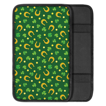 Irish Saint Patrick's Day Pattern Print Car Center Console Cover