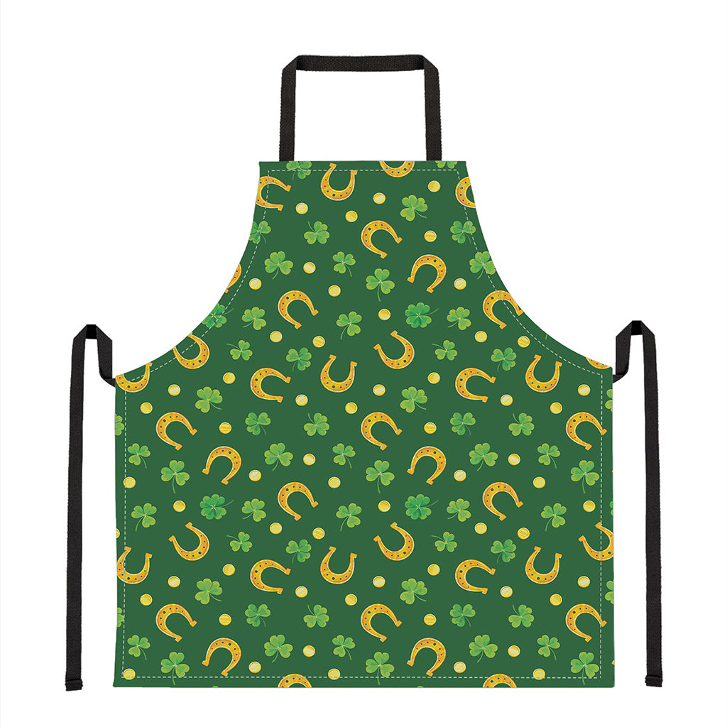 Irish Saint Patrick's Day Pattern Print Apron