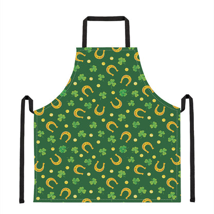 Irish Saint Patrick's Day Pattern Print Apron