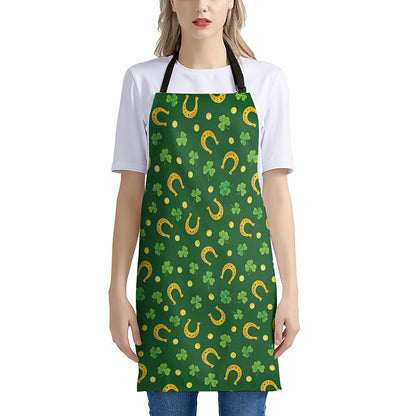 Irish Saint Patrick's Day Pattern Print Apron