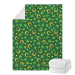 Irish Saint Patrick's Day Pattern Print Blanket