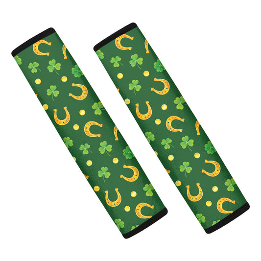 Irish Saint Patrick's Day Pattern Print Car Seat Belt Covers