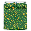 Irish Saint Patrick's Day Pattern Print Duvet Cover Bedding Set