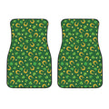 Irish Saint Patrick's Day Pattern Print Front Car Floor Mats