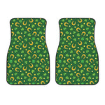 Irish Saint Patrick's Day Pattern Print Front Car Floor Mats