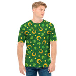 Irish Saint Patrick's Day Pattern Print Men's T-Shirt