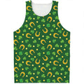 Irish Saint Patrick's Day Pattern Print Men's Tank Top