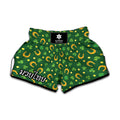 Irish Saint Patrick's Day Pattern Print Muay Thai Boxing Shorts