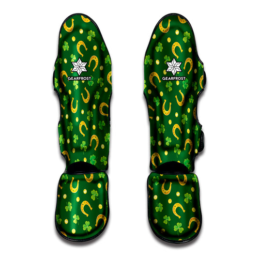 Irish Saint Patrick's Day Pattern Print Muay Thai Shin Guard