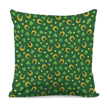Irish Saint Patrick's Day Pattern Print Pillow Cover