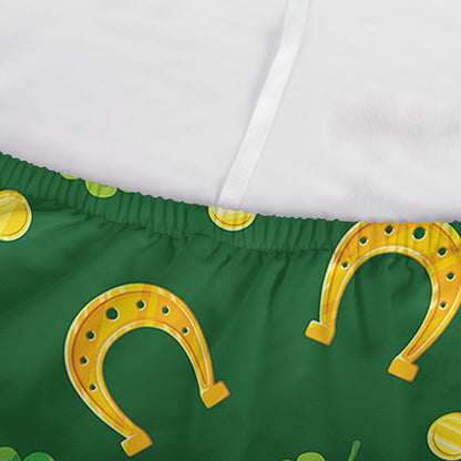 Irish Saint Patrick's Day Pattern Print Sofa Cover