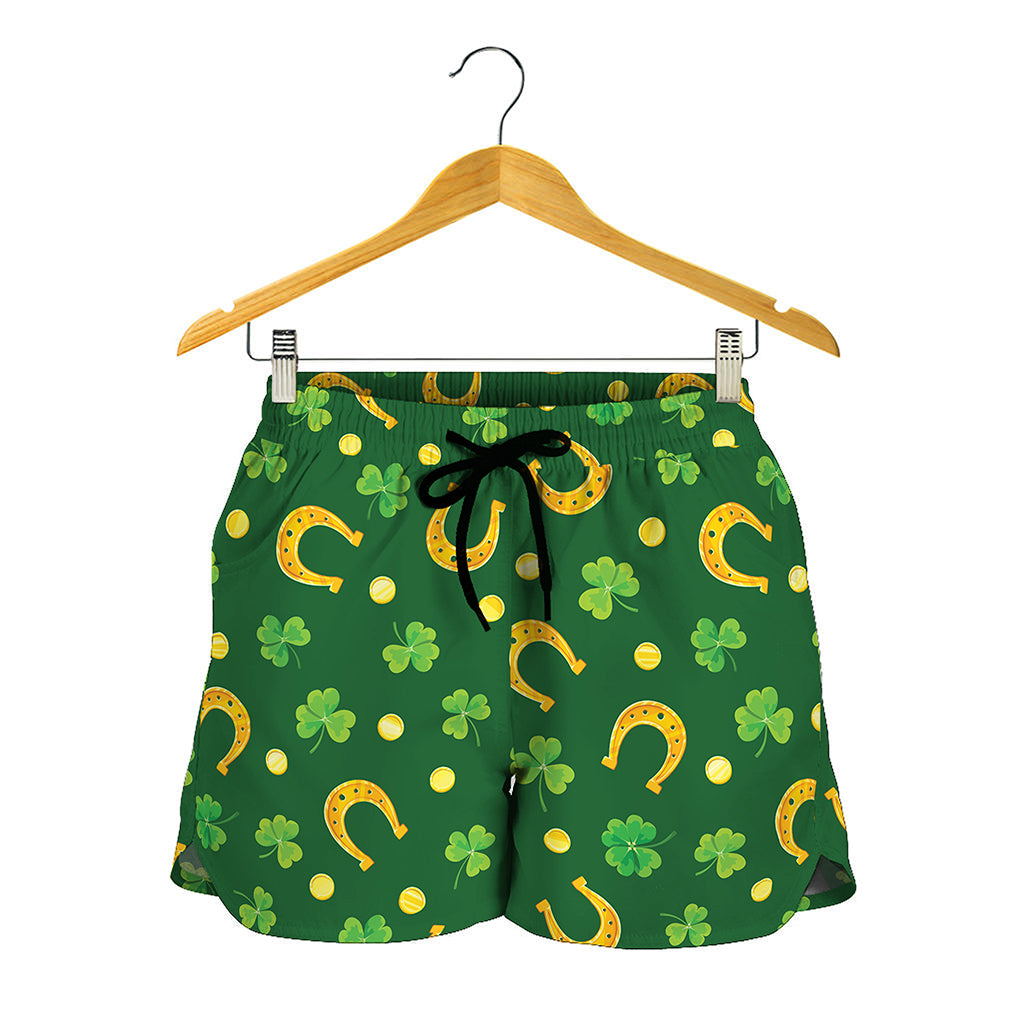 Irish Saint Patrick's Day Pattern Print Women's Shorts