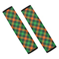 Irish Saint Patrick's Day Plaid Print Car Seat Belt Covers