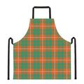 Irish Saint Patrick's Day Tartan Print Apron