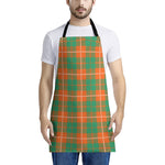 Irish Saint Patrick's Day Tartan Print Apron
