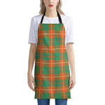 Irish Saint Patrick's Day Tartan Print Apron