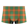 Irish Saint Patrick's Day Tartan Print Men's Boxer Briefs