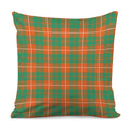 Irish Saint Patrick's Day Tartan Print Pillow Cover