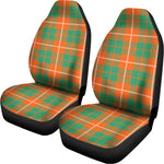 Irish Saint Patrick's Day Tartan Print Universal Fit Car Seat Covers