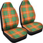Irish Saint Patrick's Day Tartan Print Universal Fit Car Seat Covers