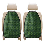 Irish Shamrock Pattern Print Car Seat Organizers