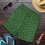 Irish Shamrock Pattern Print Men's Shorts