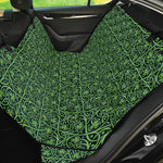 Irish Shamrock Pattern Print Pet Car Back Seat Cover