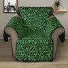 Irish Shamrock Pattern Print Recliner Protector