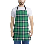 Irish St. Patrick's Day Plaid Print Apron