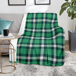 Irish St. Patrick's Day Plaid Print Blanket