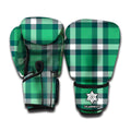 Irish St. Patrick's Day Plaid Print Boxing Gloves