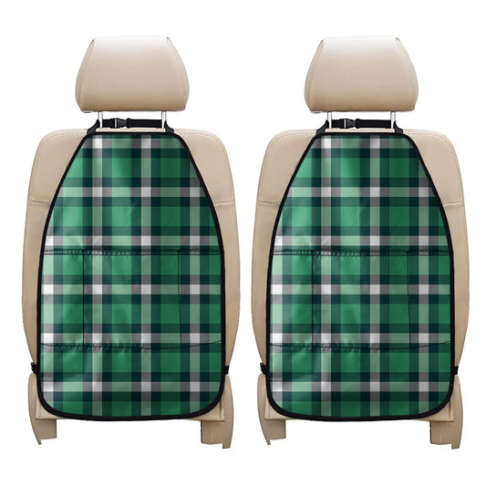 Irish St. Patrick's Day Plaid Print Car Seat Organizers