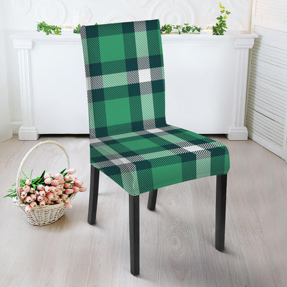 Irish St. Patrick's Day Plaid Print Dining Chair Slipcover