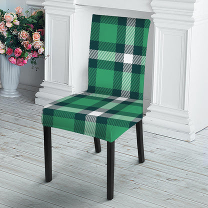 Irish St. Patrick's Day Plaid Print Dining Chair Slipcover