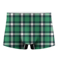 Irish St. Patrick's Day Plaid Print Men's Boxer Briefs